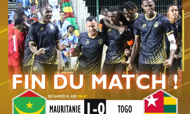 Elim Can U23: Le Togo perd de justesse la manche aller