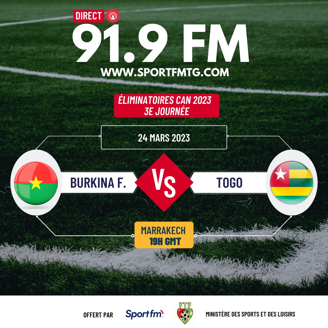 Elim CAN 2023 Burkina-Togo