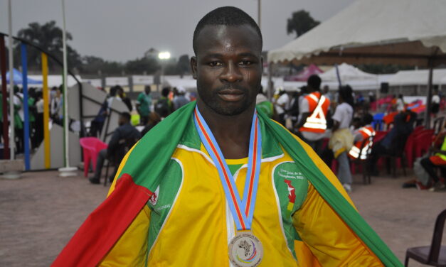 Jeux de la Francophonie : Alaza Sayibia remporte l’argent en lutte africaine pour le Togo