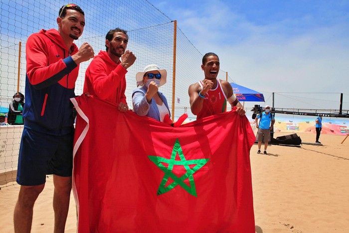 13e Jeux Africains/Beach volley: Maroc(H) et Egypte(F) sacrés