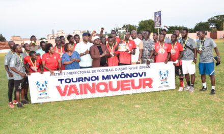 Foot Togo : FSA vainqueur du Tournoi Miwonovi