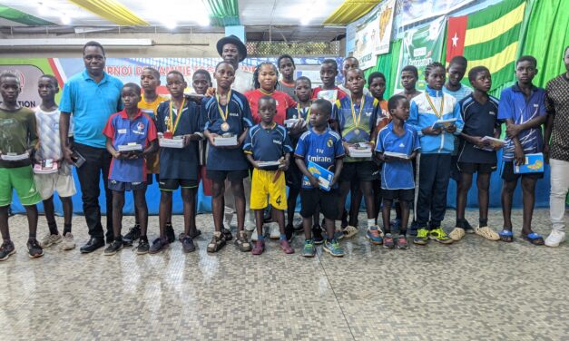 Tennis de Table : Fanida Amah et Amatey Amédée sacrés Champions !