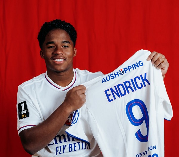 Mercato : Endrick est officiellement prêté à Lyon